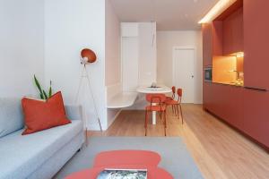 Χώρος καθιστικού στο C3 Alojamiento moderno junto a la Catedral, Santander +12 φωτογραφίες