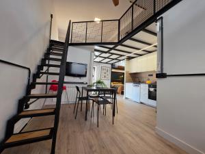 Η κουζίνα ή μικρή κουζίνα στο Álava 46 - Industrial loft for 3 people - Wifi VUT-5321-AS