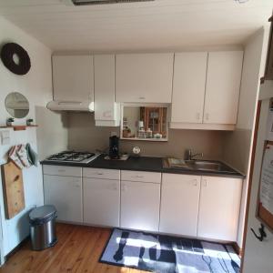 Kuchyň nebo kuchyňský kout v ubytování Chalet Luxe