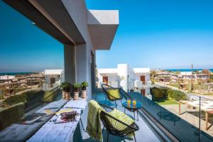 Balkón nebo terasa v ubytování Luxury Living Apartments