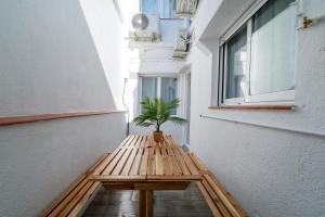 ระเบียงหรือลานระเบียงของ Salatan Apartments, Plaza Paris