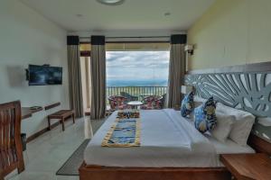 Postel nebo postele na pokoji v ubytování Akway Resort Beragala Haputale