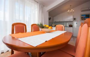 Kuchyň nebo kuchyňský kout v ubytování Apartments Tresan
