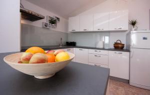 Kuchyň nebo kuchyňský kout v ubytování Apartments Tresan