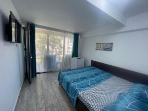 Postel nebo postele na pokoji v ubytování Quantum villa