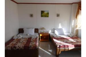Postel nebo postele na pokoji v ubytování Marian Palazz Hotel
