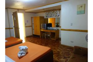 Kuchyň nebo kuchyňský kout v ubytování Marian Palazz Hotel