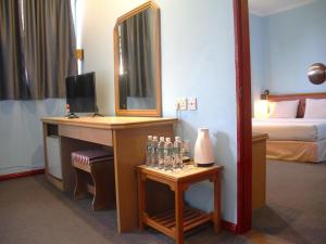 Postel nebo postele na pokoji v ubytování Hotel O Hotel Ramai