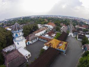 Letecký snímek ubytování Hotel O Manahan Near Stadium Manahan Solo Formerly Atma Bhakti