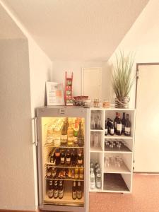 Nápoje v ubytování Hotel Villa Meeresgruss