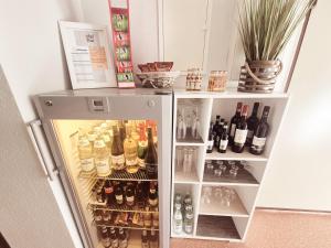 Nápoje v ubytování Hotel Villa Meeresgruss
