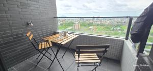 楓葉閣溫泉會館Hot Spring Hotel 발코니 또는 테라스
