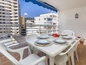 Balkón nebo terasa v ubytování Apartment Oroblanc by Interhome