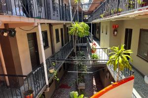 Balkón nebo terasa v ubytování OYO Hotel Linda