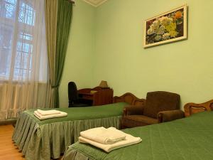 Posezení v ubytování Sikorsky Hotel