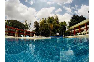 Bazén v ubytování Capital O Gran Hotel Campestre nebo v jeho okolí