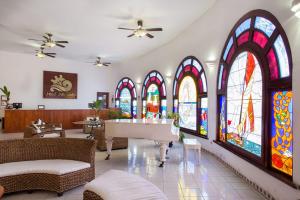 Istumisnurk majutusasutuses Collection O Hotel Mocambo, Boca del Río