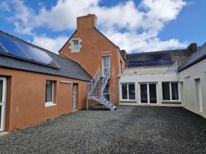 Bygningen som vandrehjemmet ligger i