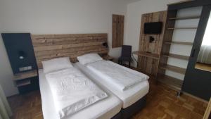 Postel nebo postele na pokoji v ubytování Landgastohf Thiem