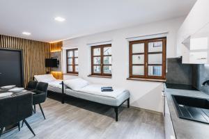 Televisyen dan/atau pusat hiburan di Apartmány U Doskočilů