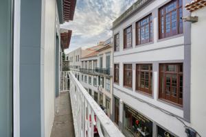 Balkón nebo terasa v ubytování Mouraria Studios
