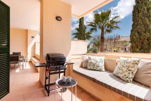 Posezení v ubytování El Oasis Monaco 5 Bajo A