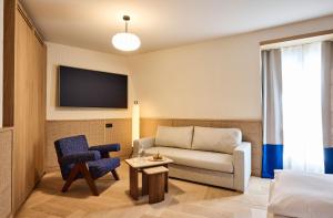 Posezení v ubytování Sorell Hotel Speer