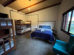 Postel nebo postele na pokoji v ubytování Hostel Picus