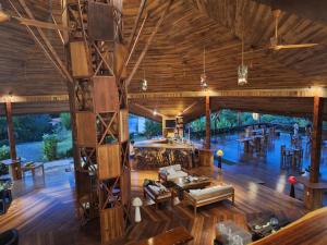 Restaurace v ubytování Birding Corcovado Eco Lodge