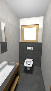 Ein Badezimmer in der Unterkunft Boderhof Apartments