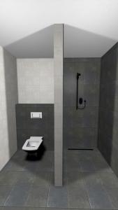 Ein Badezimmer in der Unterkunft Boderhof Apartments