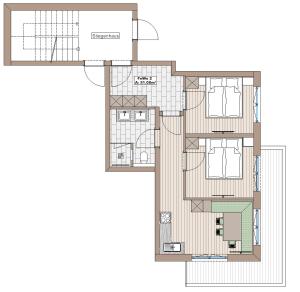 Grundriss der Unterkunft Boderhof Apartments