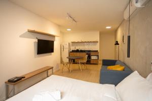 Η κουζίνα ή μικρή κουζίνα στο 360 Rio Santos Dumont +206 φωτογραφίες