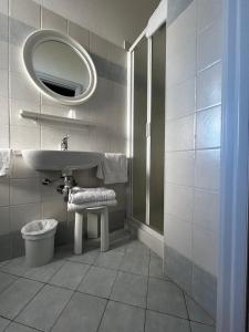 Koupelna v ubytování Hotel Giove dipendenza Hotel Fiamma
