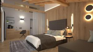 Postel nebo postele na pokoji v ubytování Hotel Stoeres - Active wellbeing