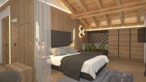Postel nebo postele na pokoji v ubytování Hotel Stoeres - Active wellbeing