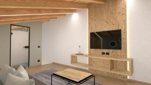 TV a/nebo společenská místnost v ubytování Hotel Stoeres - Active wellbeing