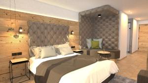 Postel nebo postele na pokoji v ubytování Hotel Stoeres - Active wellbeing