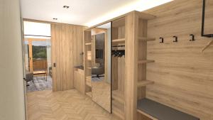Kuchyň nebo kuchyňský kout v ubytování Hotel Stoeres - Active wellbeing