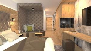 TV a/nebo společenská místnost v ubytování Hotel Stoeres - Active wellbeing