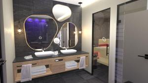 Koupelna v ubytování Hotel Stoeres - Active wellbeing
