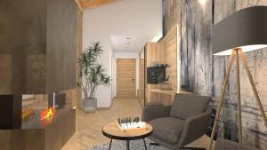 Posezení v ubytování Hotel Stoeres - Active wellbeing