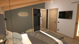TV a/nebo společenská místnost v ubytování Hotel Stoeres - Active wellbeing