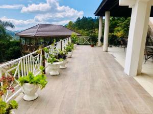 Ein Garten an der Unterkunft Starlight Chalet & Health Spa