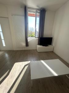 TV a/nebo společenská místnost v ubytování Studio cosy Lyon
