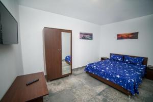 Postel nebo postele na pokoji v ubytování Quantum villa