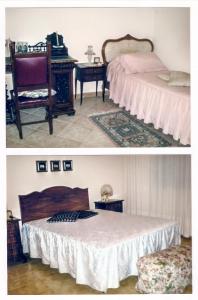 A bed or beds in a room at La Gardenia