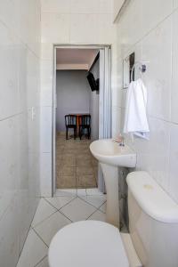 Koupelna v ubytování OYO Hotel Boneville, São Paulo