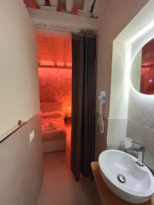 Koupelna v ubytování Casa Annuzza