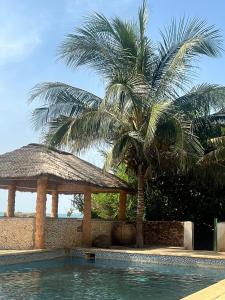 Piscina en o cerca de B&B Pieds dans l'eau